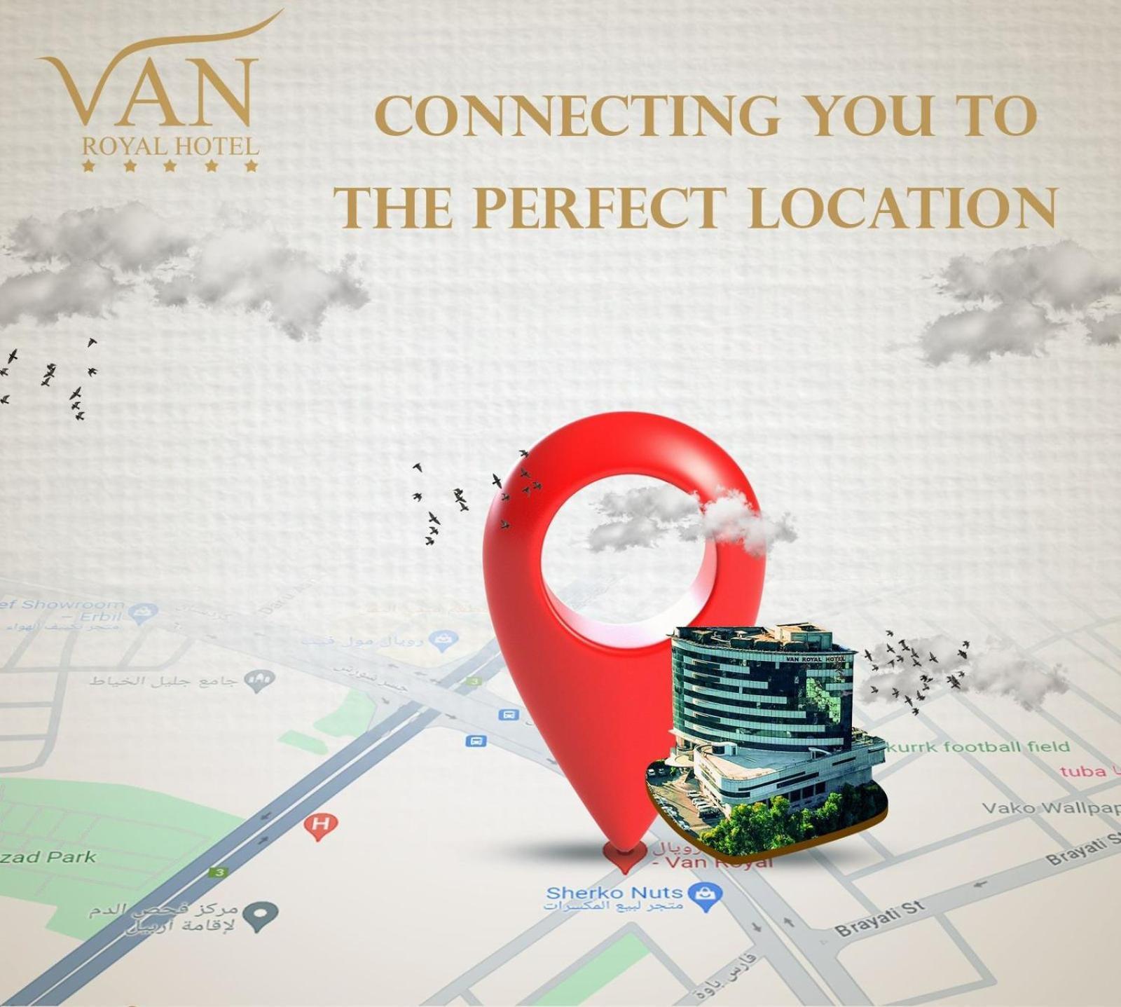 Van Royal Hotel Erbil Kültér fotó